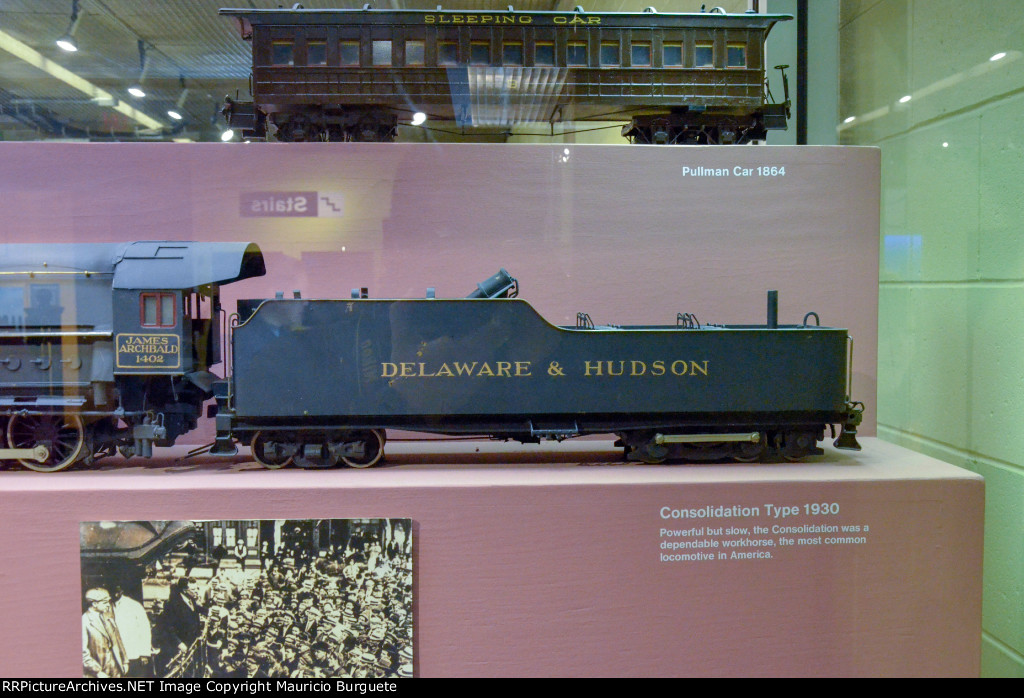 Delaware & Hudson  James Archbald 2-8-0 Steam Locomotive